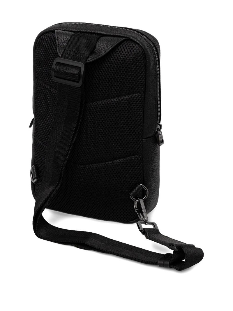 HUGO zip detail messenger bag outlook