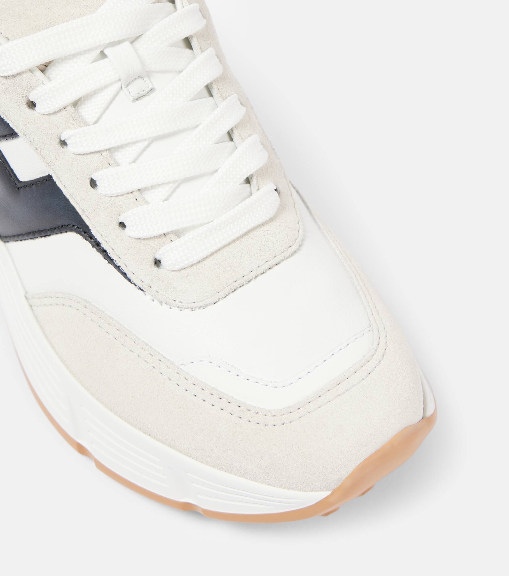 Hi-Fi suede and leather sneakers - 5