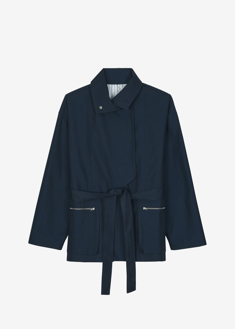 Norris Short Trench - Navy 1
