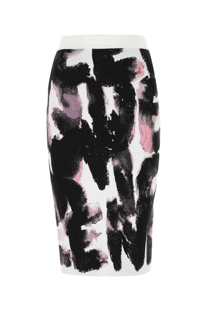 スカート alexander mcqueen SKIRT (734715Q1A5H 9903) Alexander McQueen ALEXANDER MCQUEEN SKIRTS | baltini
