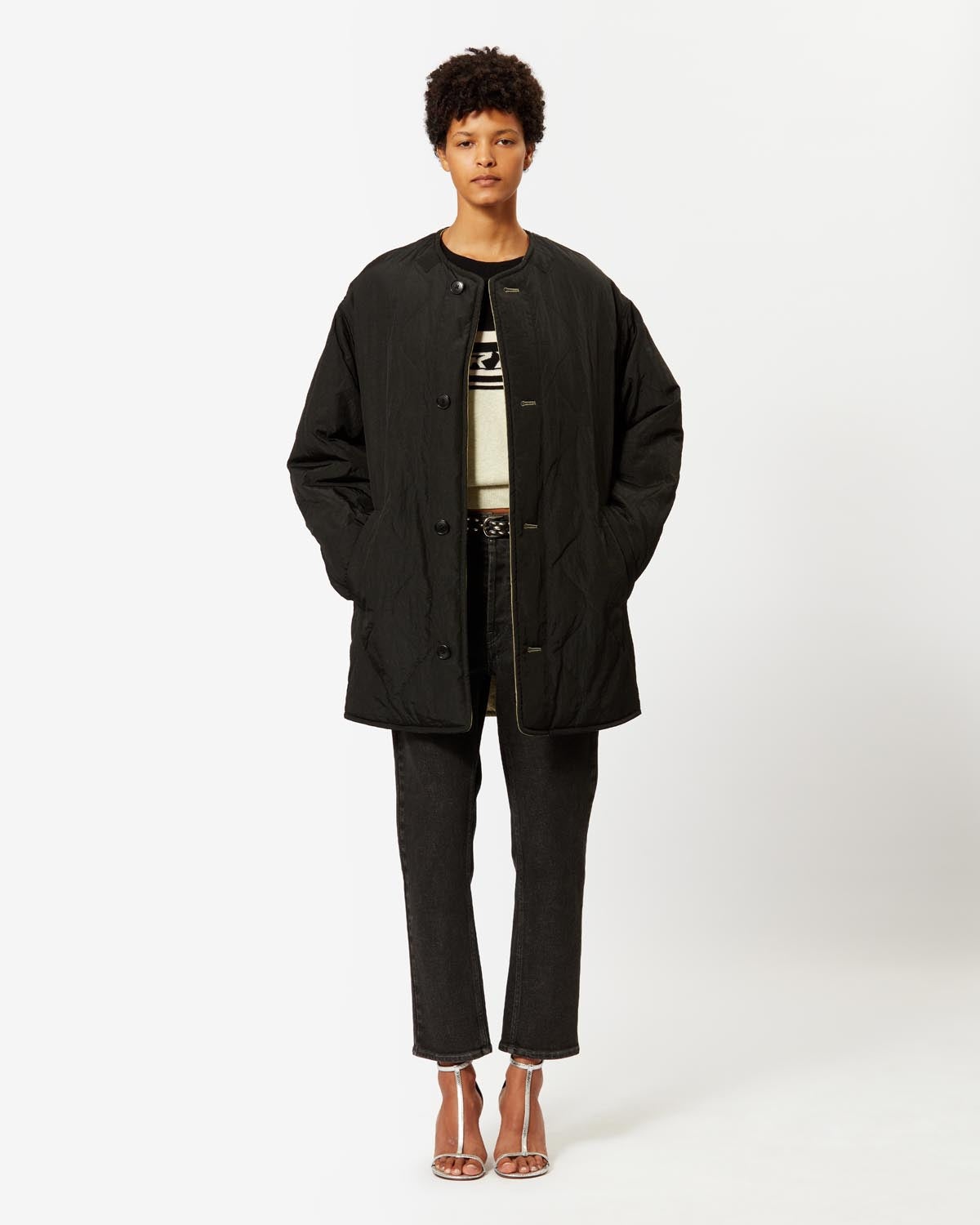 Isabel Marant Etoile Gray Sharon Coat