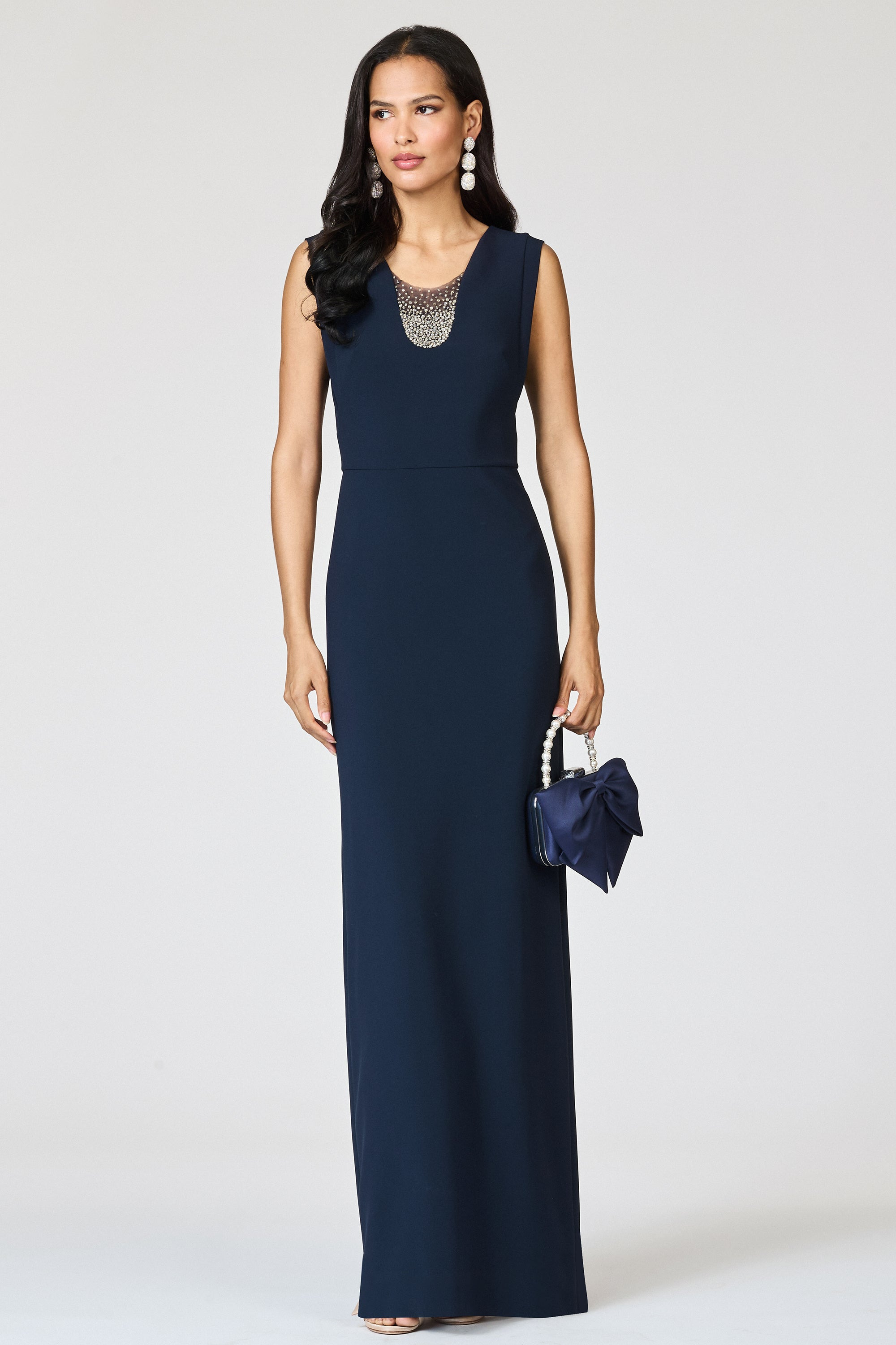 EMBELLISHED NATALIE GOWN - MIDNIGHT - 5