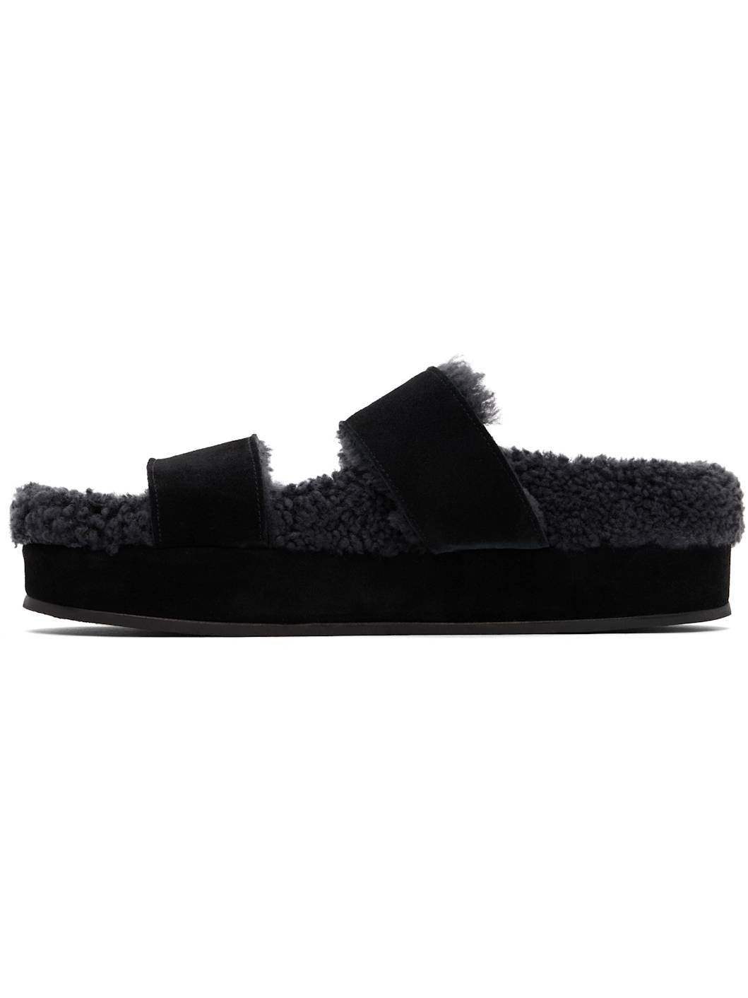 Black Latria 2Flatform Sandals - 3