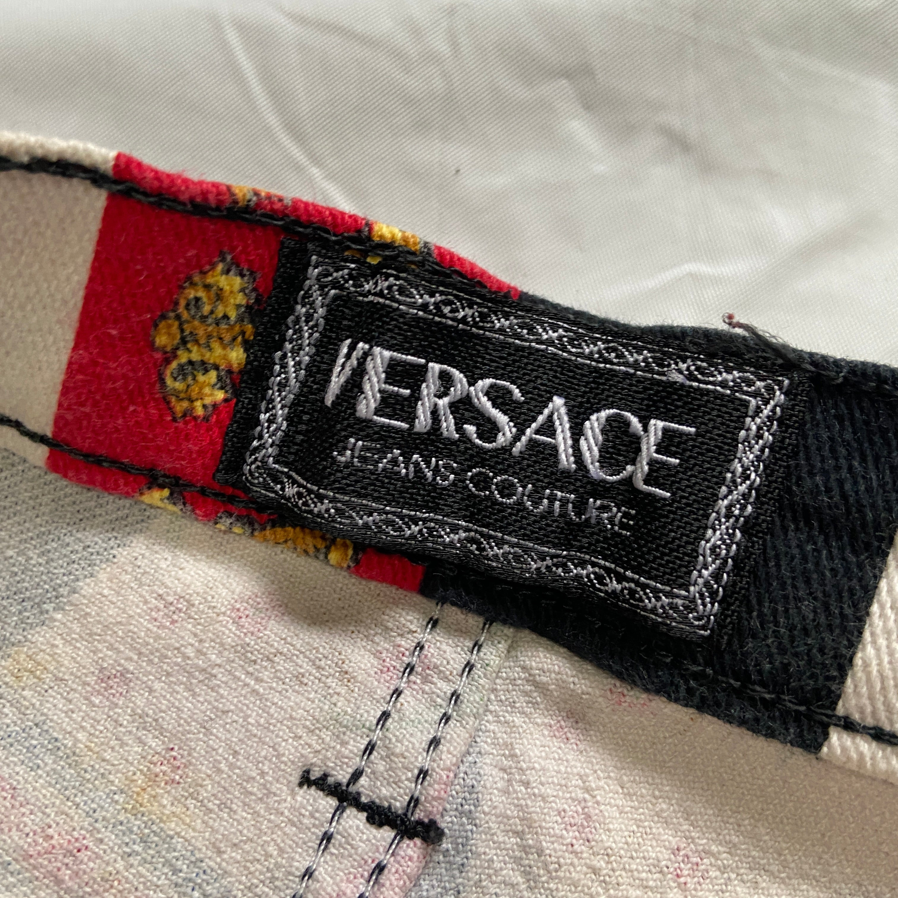 Versace 90s rock and royalty jeans 28 - 10