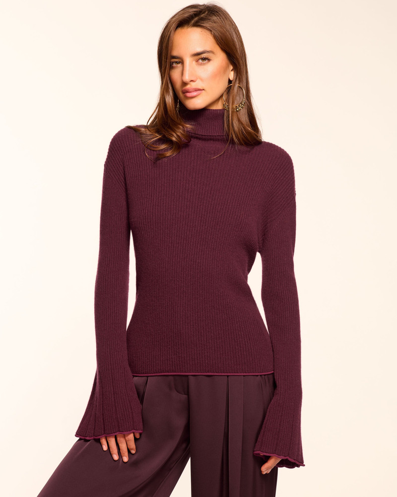 Christina Cashmere Turtleneck Sweater 1