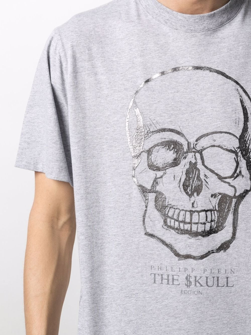 skull-print T-shirt - 5