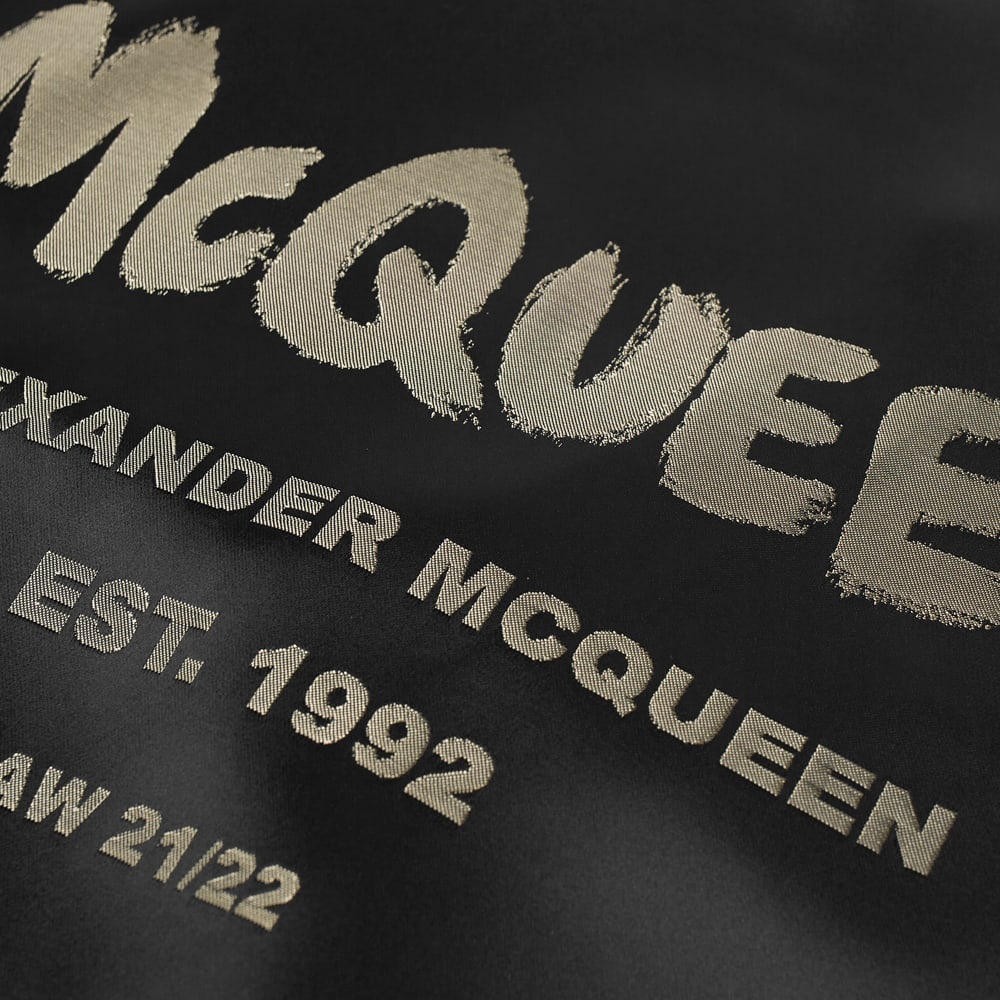 Alexander McQueen Graffiti Logo Back Intarsia Cardigan - 3