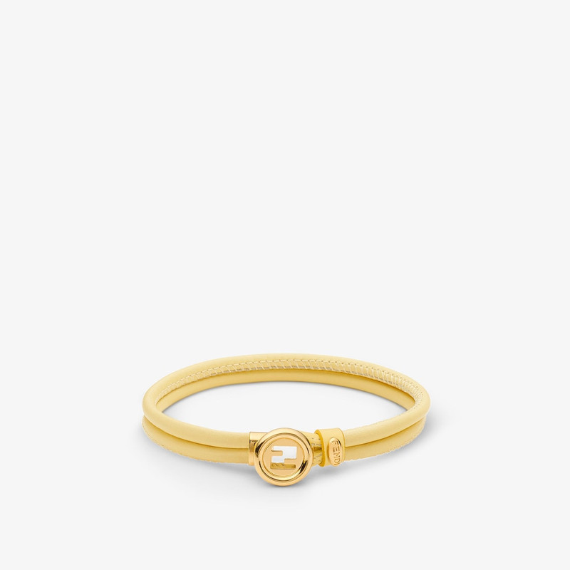 EverRound Fendi Bracelet Yellow leather bracelet 1