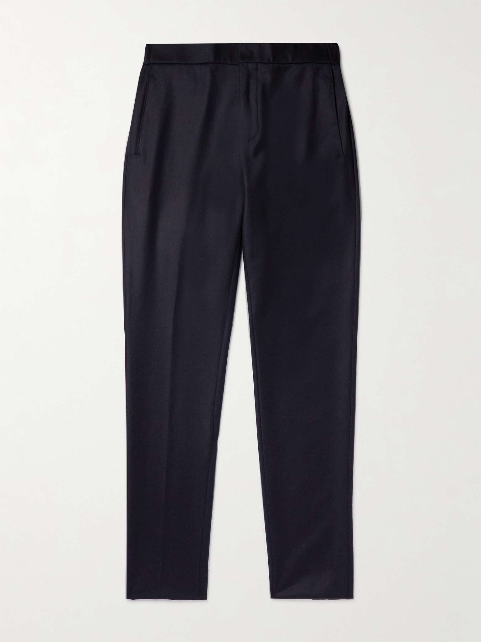 Slim-Fit Virgin Wool and Cashmere-Blend Trousers - 1
