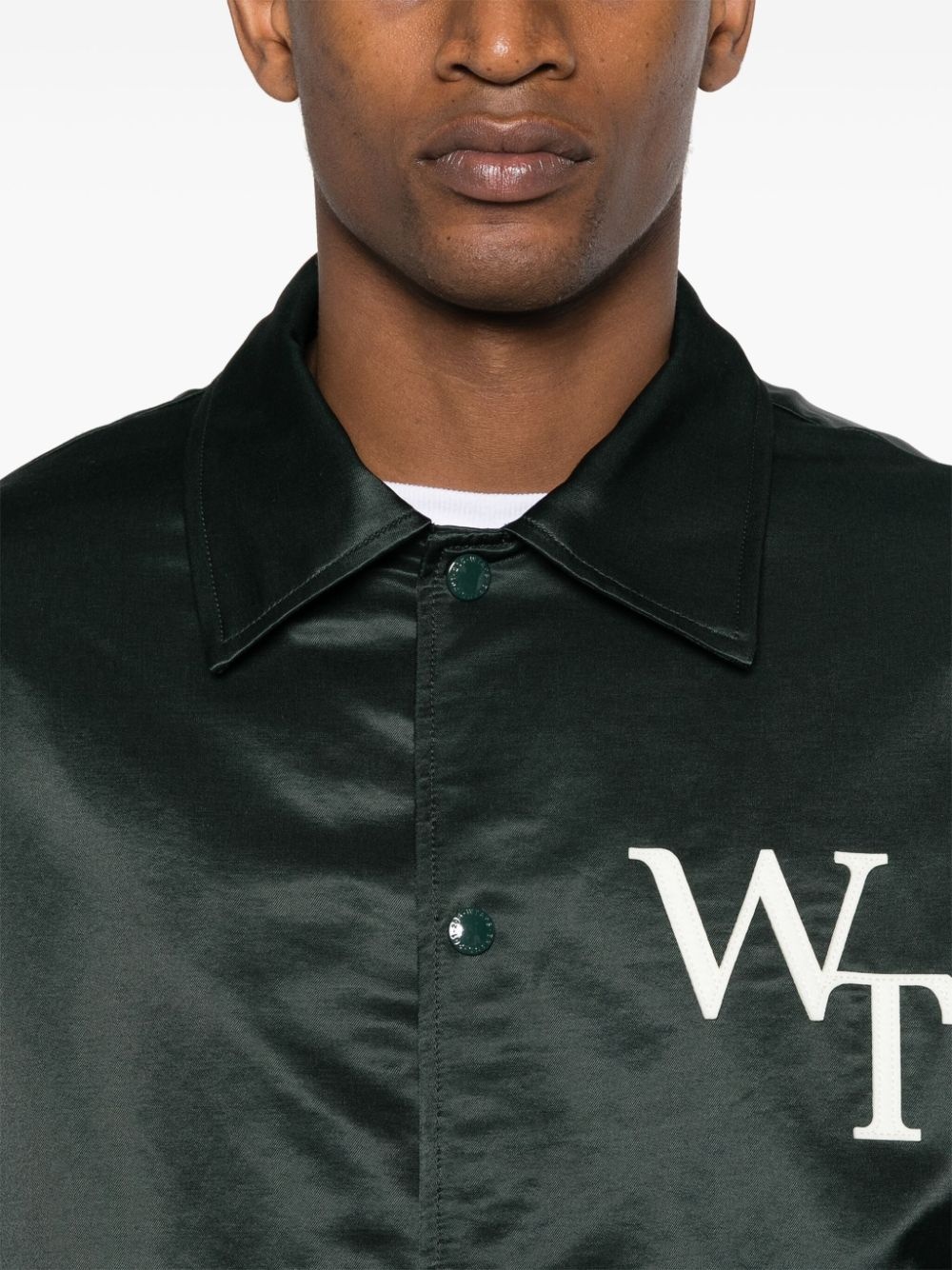 ジャケット・アウター Wtaps Chief Jacket CTRY Satin WTAPS Chief / Jacket / CTRY. Satin. League Green | havenshop