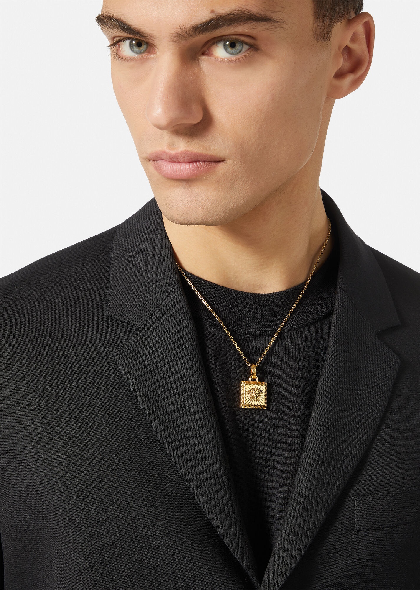 Medusa Square Necklace - 3