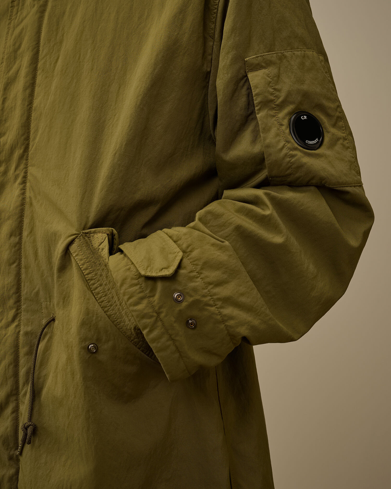 Twill Hooded Padded Parka - 5