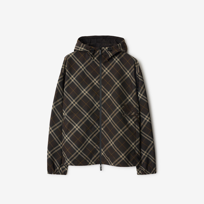 Reversible Check Hooded Jacket 1