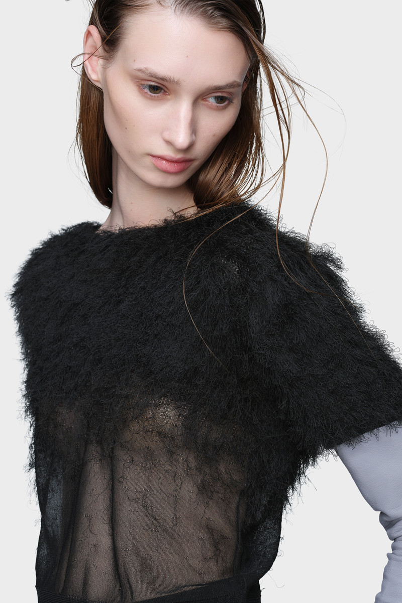 Retrograde silk knit top 5