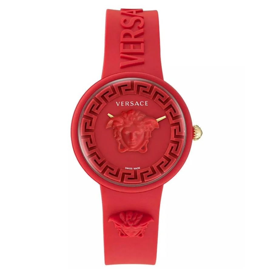 Versace Medusa Pop Quartz Red Dial Ladies Watch VE6G00723 - 1