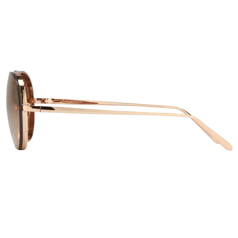 Linda Farrow 307 C3 Aviator Sunglasses 3