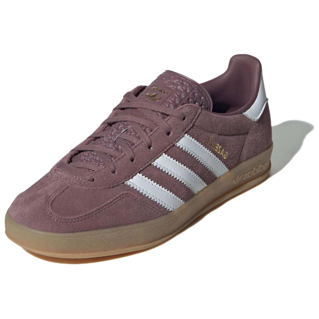 (WMNS) adidas Originals Gazelle Indoor 'Purple White' IH5483 - 3