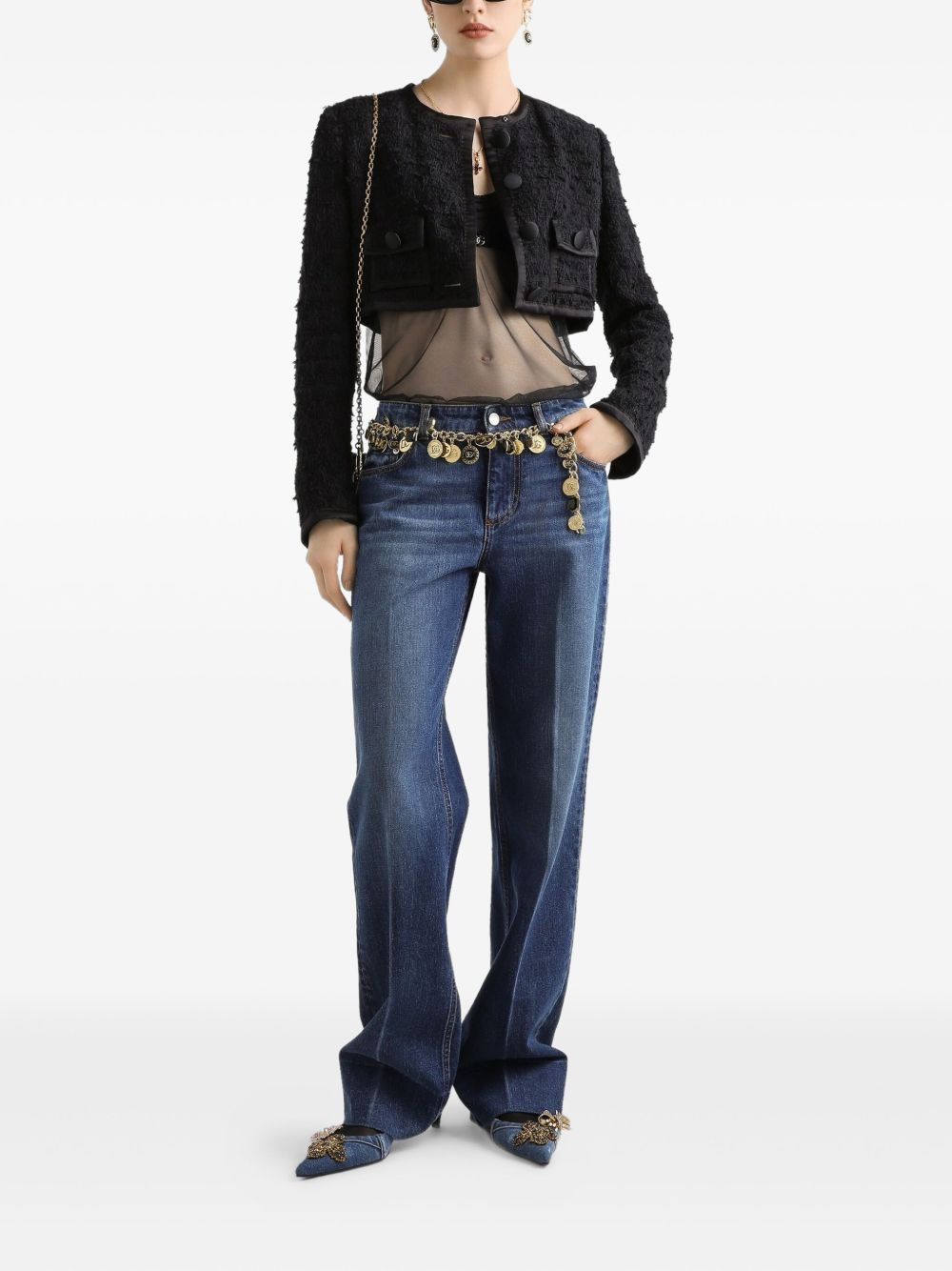 straight-leg jeans - 2