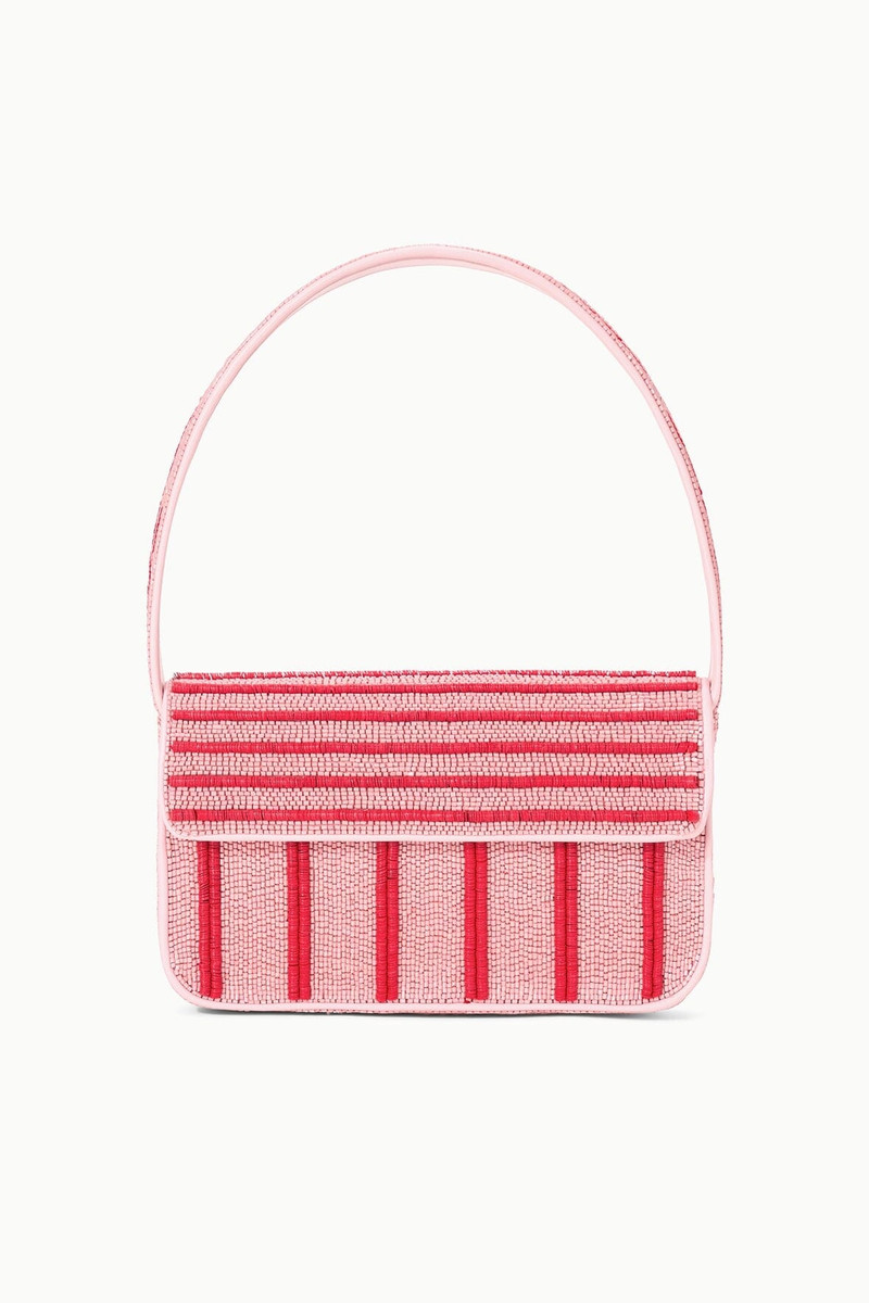 STAUD TOMMY BEADED BAG MONTAUK STRIPE 1