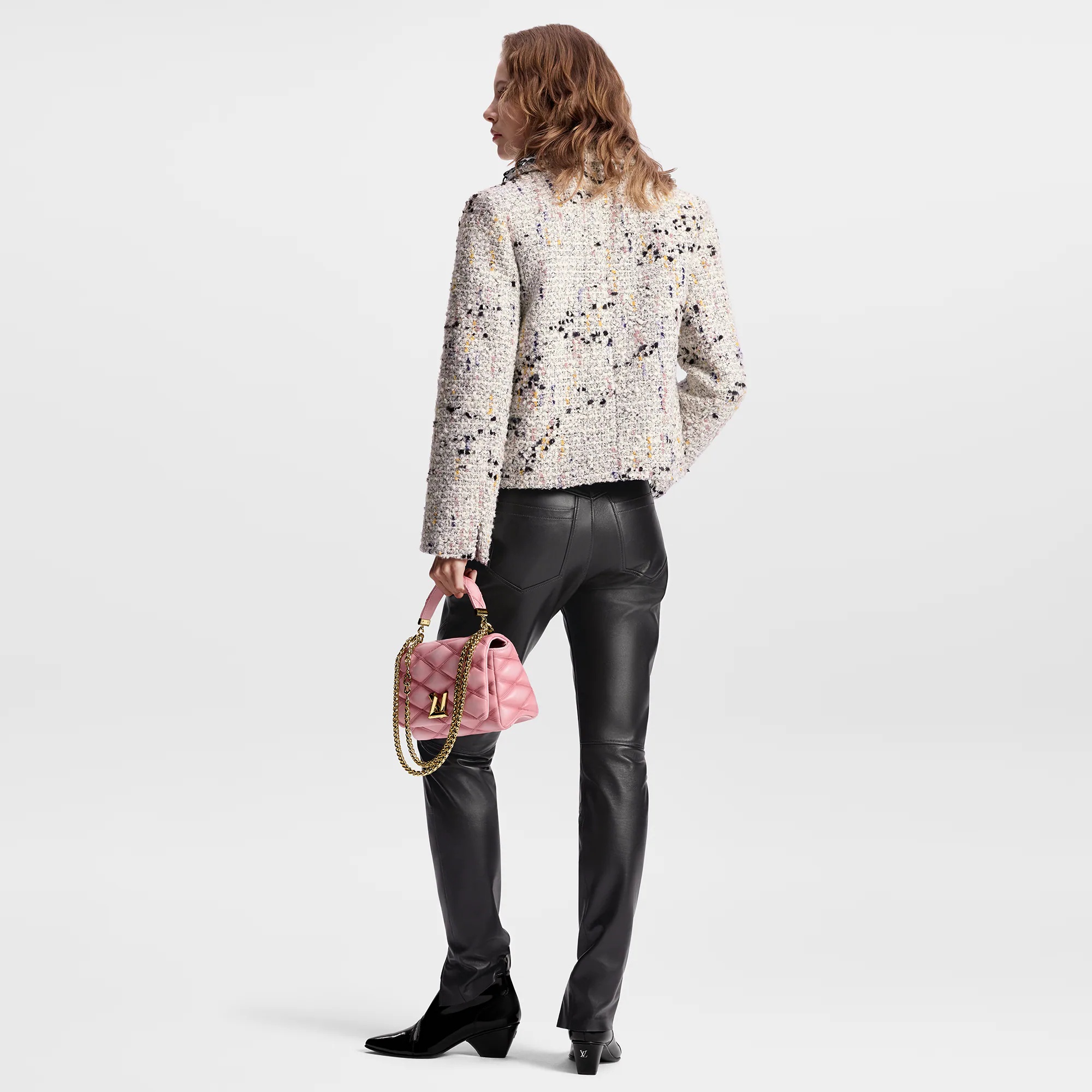 Bouclette Tweed Boxy Jacket - 3