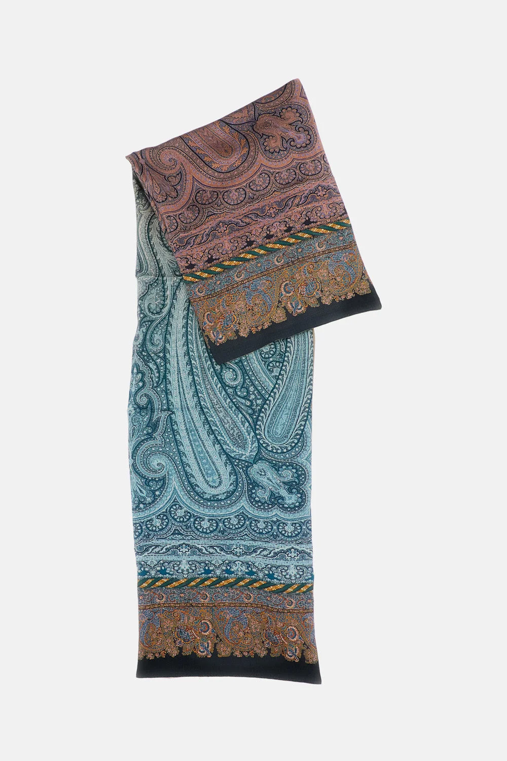SILK AND CASHMERE SCARF ALOEWON - 1