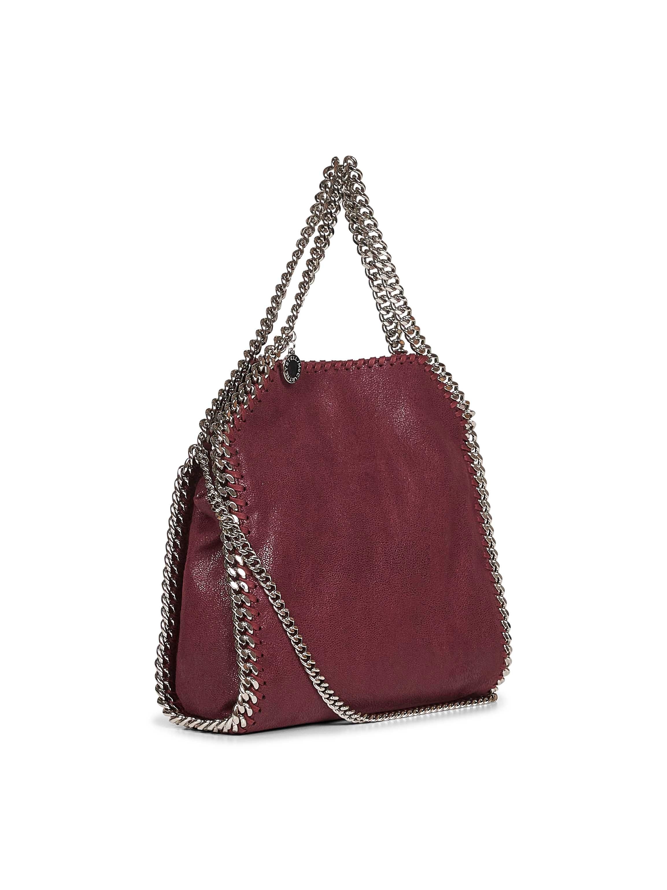 Plum Falabella Mini Tote Bag - 2