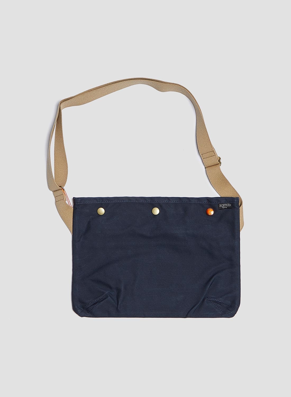 Porter-Yoshida & Co Coppi Sacoche in Navy - 1