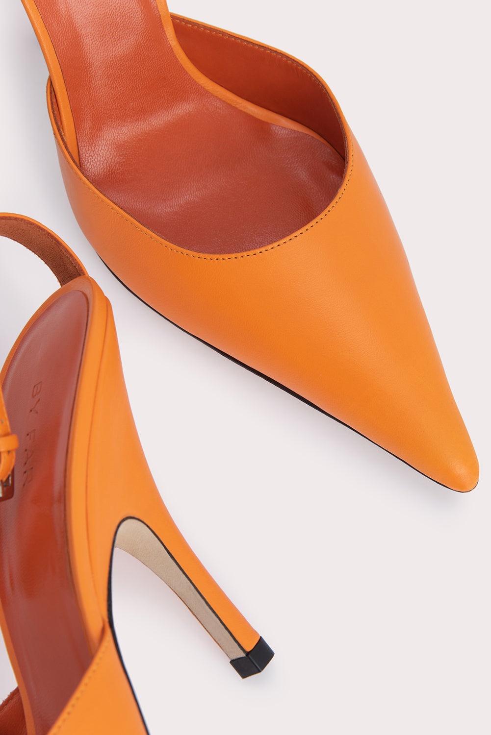 Eliza Orange Nappa Leather - 4