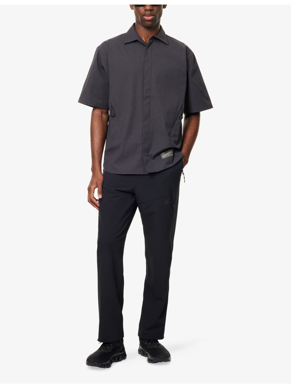 Fuel Short-Sleeve Cotton-Linen Blend Shirts - 2