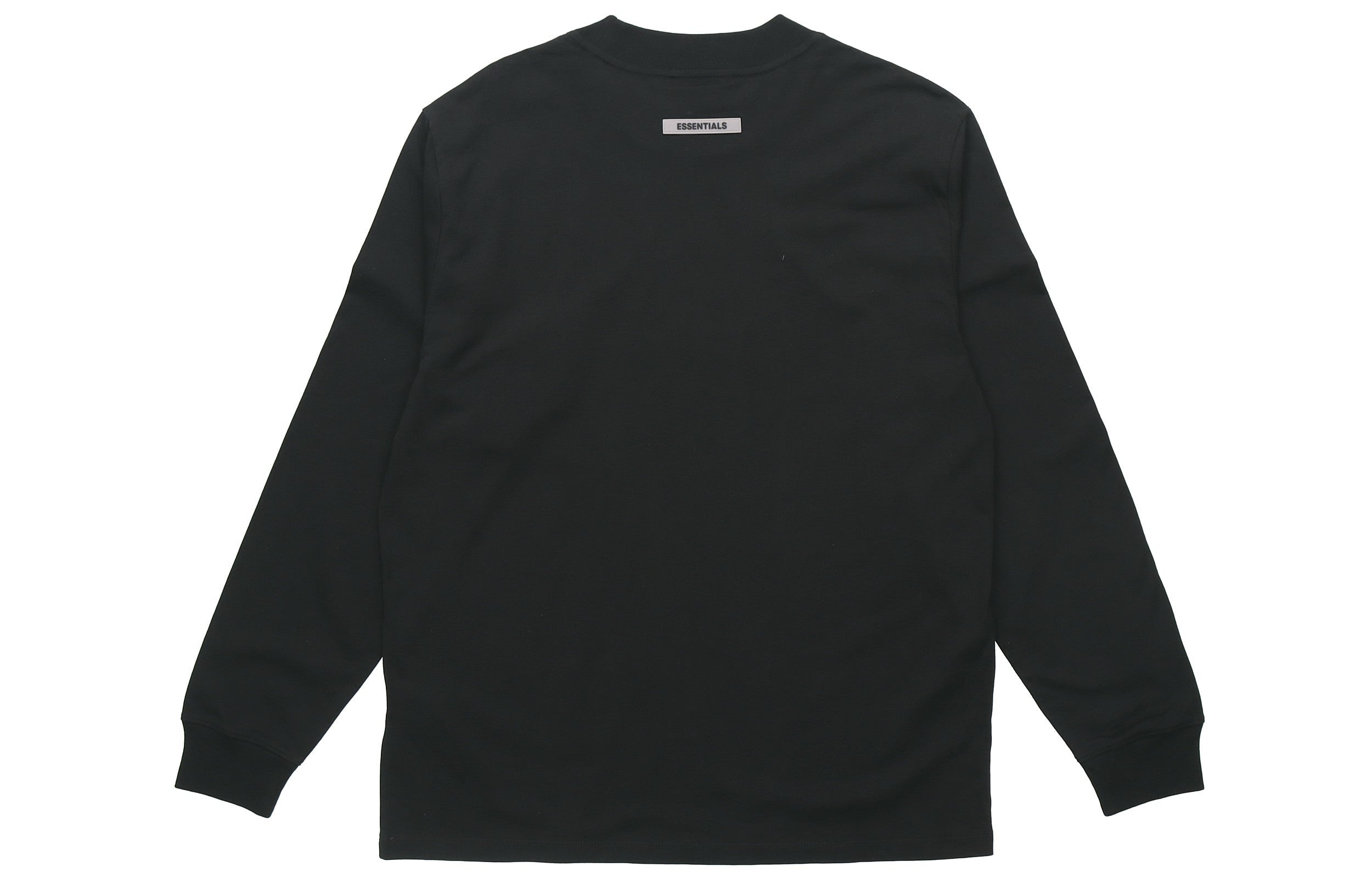 Fear of God Essentials FW20 SS20 Boxy Long Sleeve T-Shirt 'Black' FOG-SS20-400 - 2