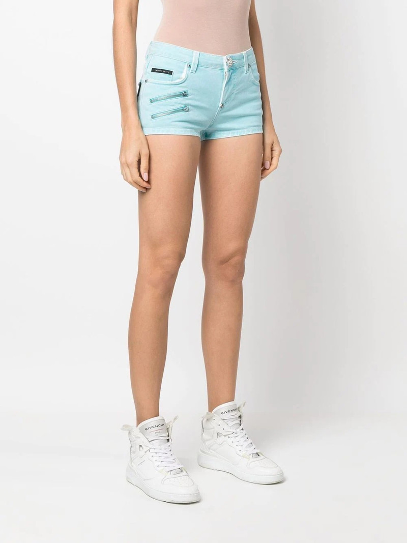 Denim Hot Pants Biker shorts 3