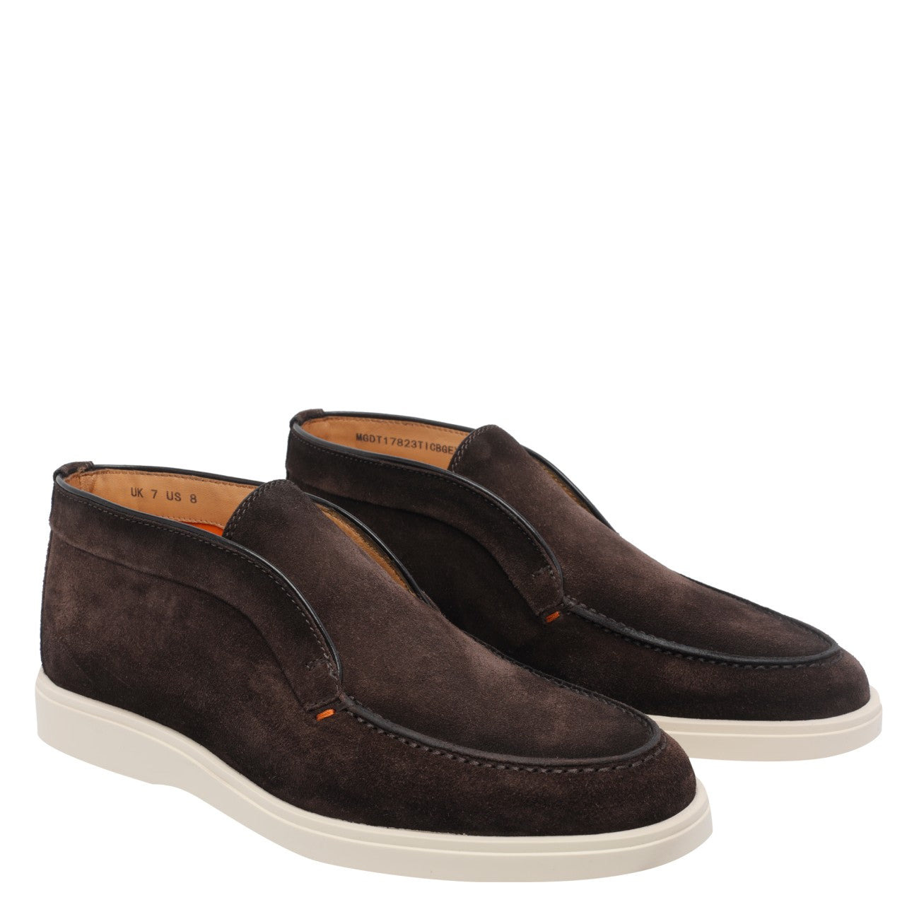 Santoni Men Desert Suede Booties - 2