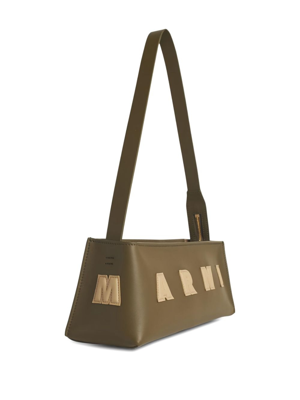 logo-plaque shoulder bag - 4