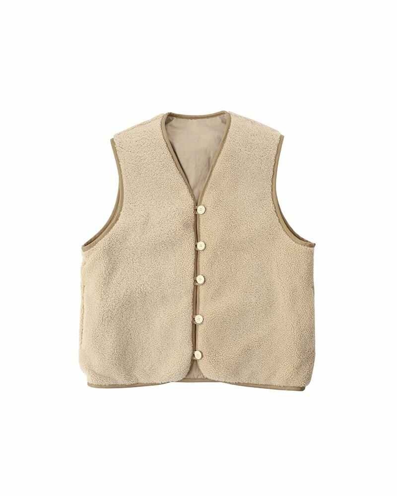 RAWLY VEST BEIGE - 3