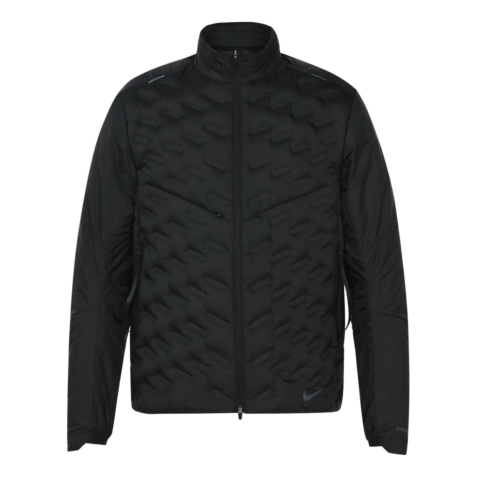 Men's Nike FW21 Solid Color Hooded Long Sleeves Black Down Jacket DD5668-010 - 1