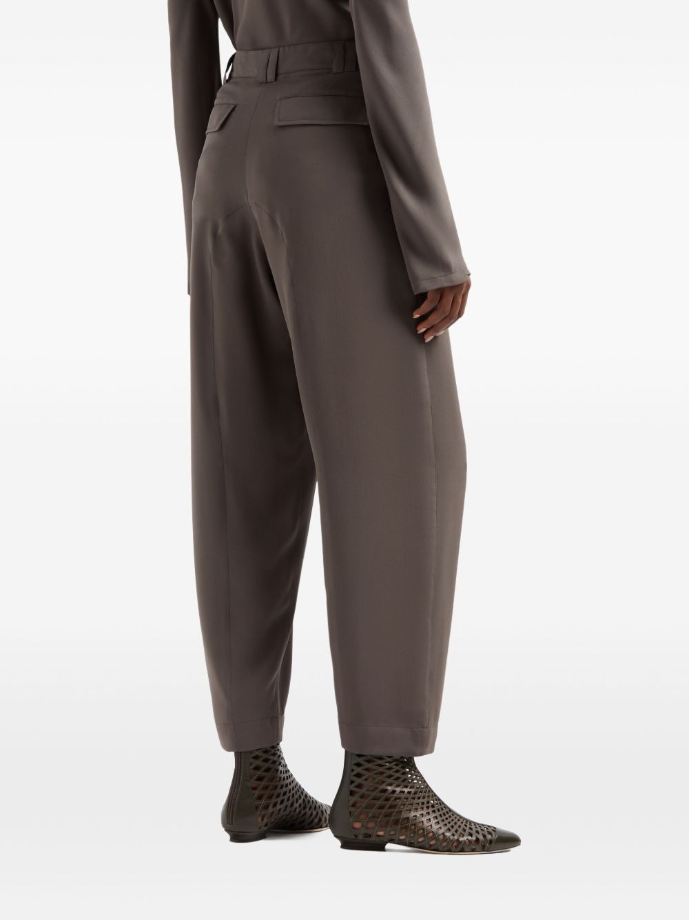 straight-leg trousers - 4