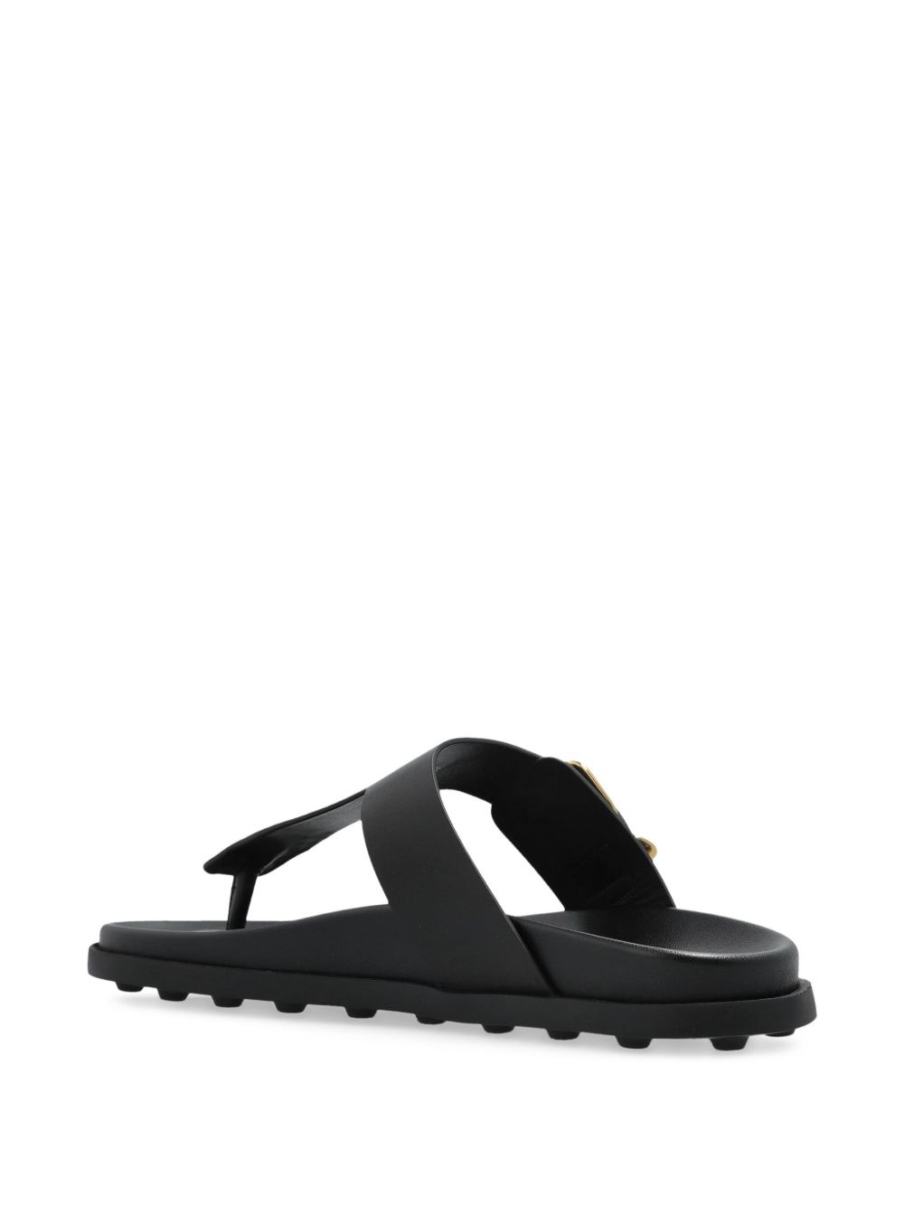 leather slides - 3