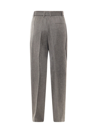 Étude Wool blend trouser with removable belt at waist outlook
