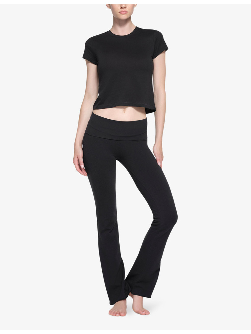 SKIMS Relaxed Tees round-neck cotton-blend T-shirt outlook