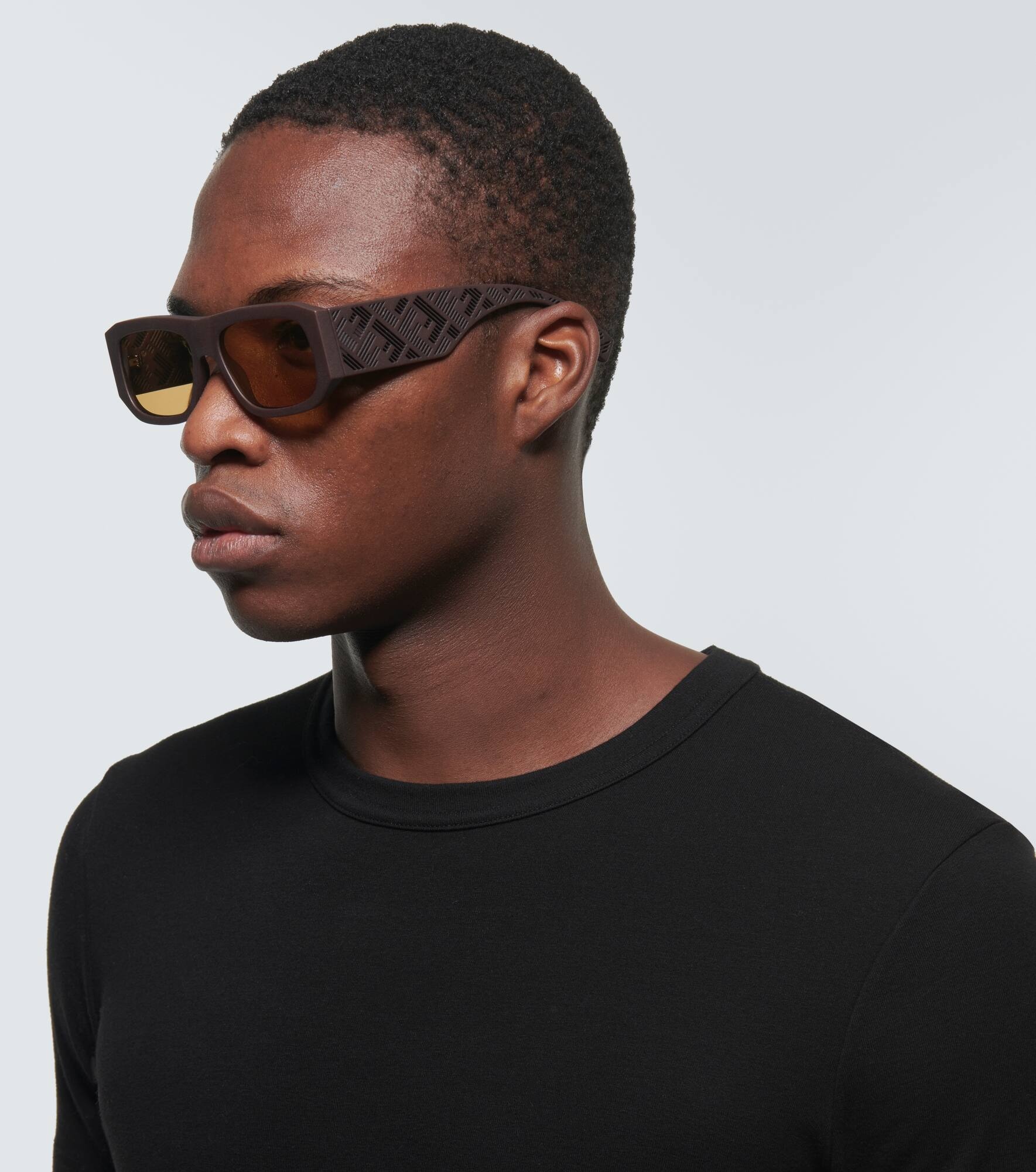 Fendi Shadow rectangular sunglasses - 3