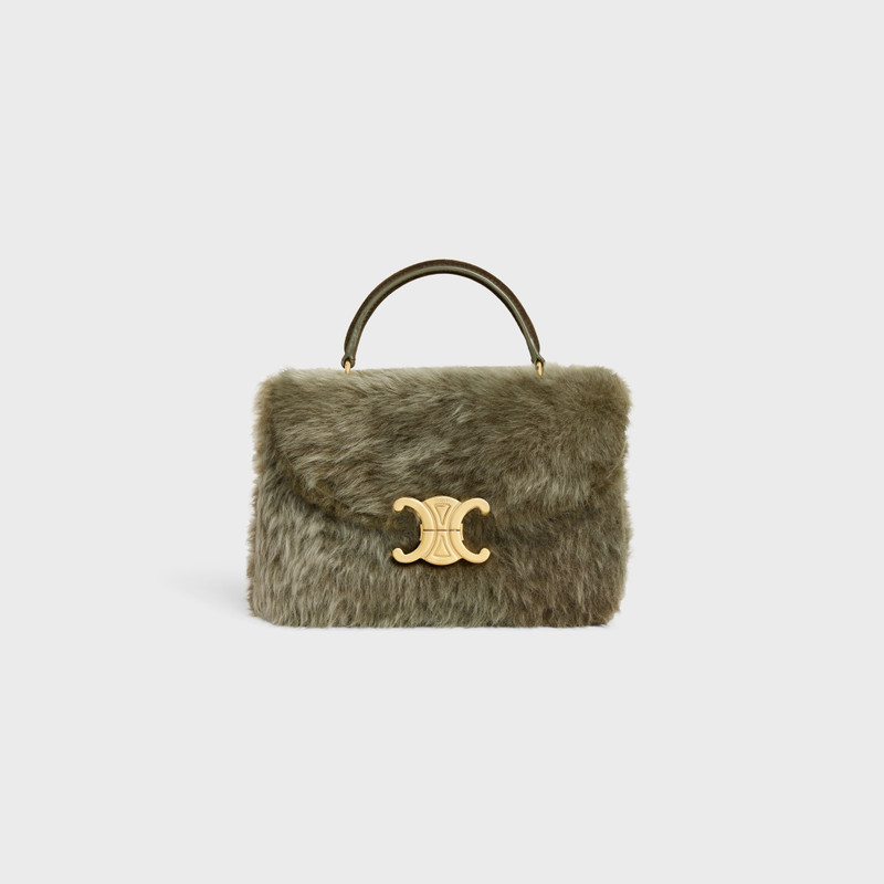 TEEN NINO BAG IN SHEARLING AND SUEDE CALFSKIN 1