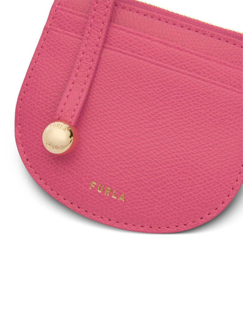 FURLA small Laura logo-printed card holder outlook