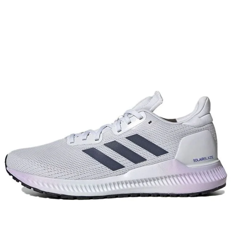 (WMNS)는 회색/파랑 EE4238를 위한 Solarblaze를 adidas - 1