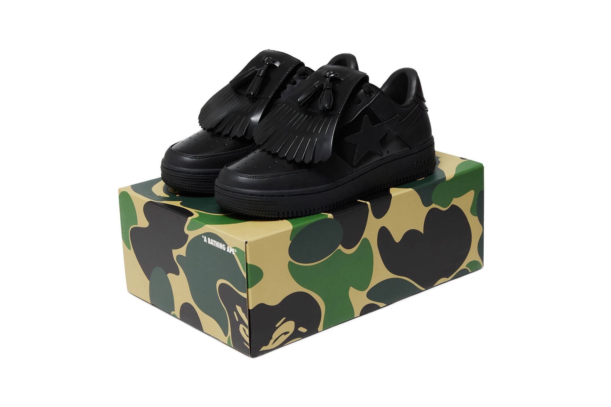 GOAT x Bapesta M1 Removable Tassel 'Black' - 13