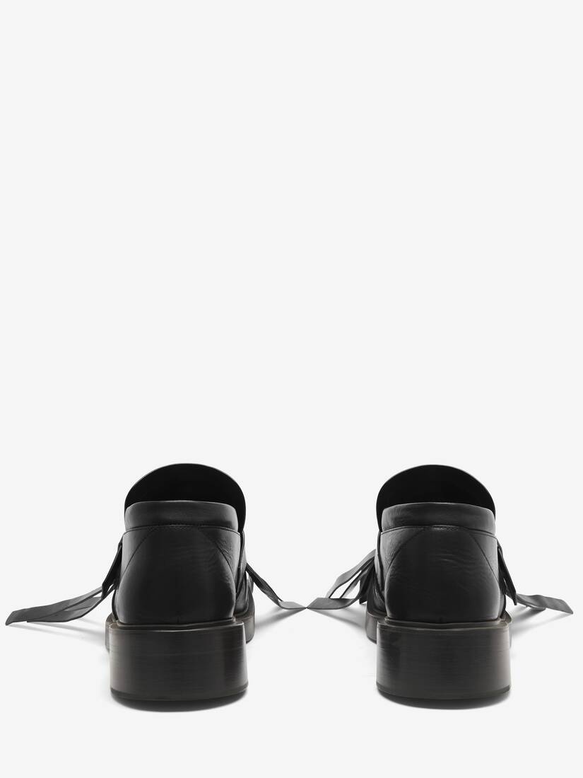 Cross-Bar Fringe Loafer - 3