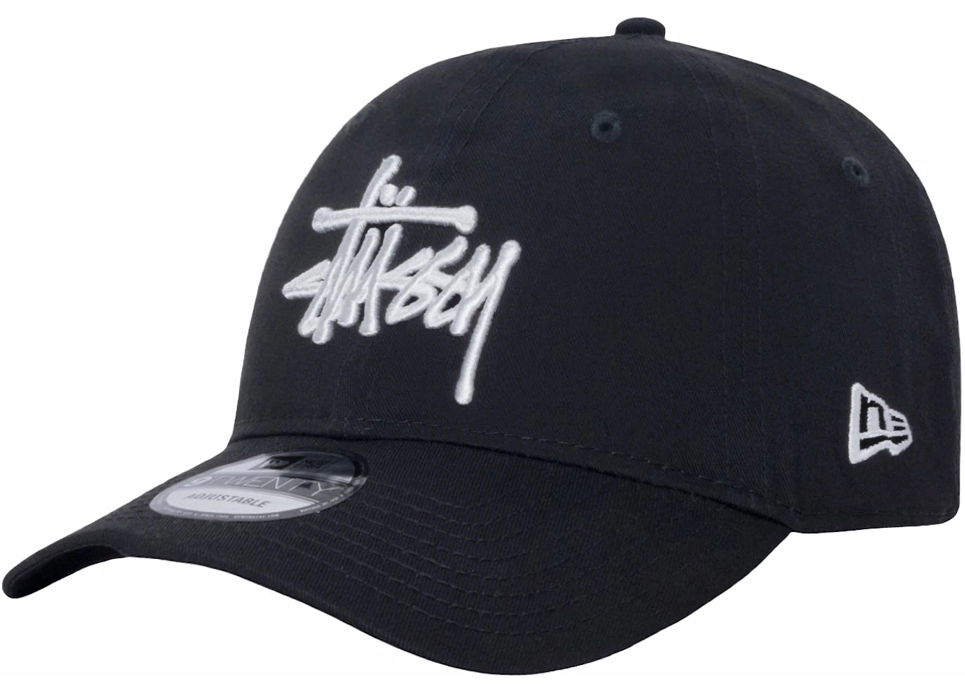 Stussy New Era 9Twenty Basic Strapback Black - 2
