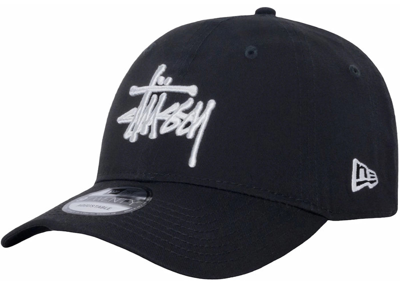 Stüssy Stussy New Era 9Twenty Basic Strapback Black outlook