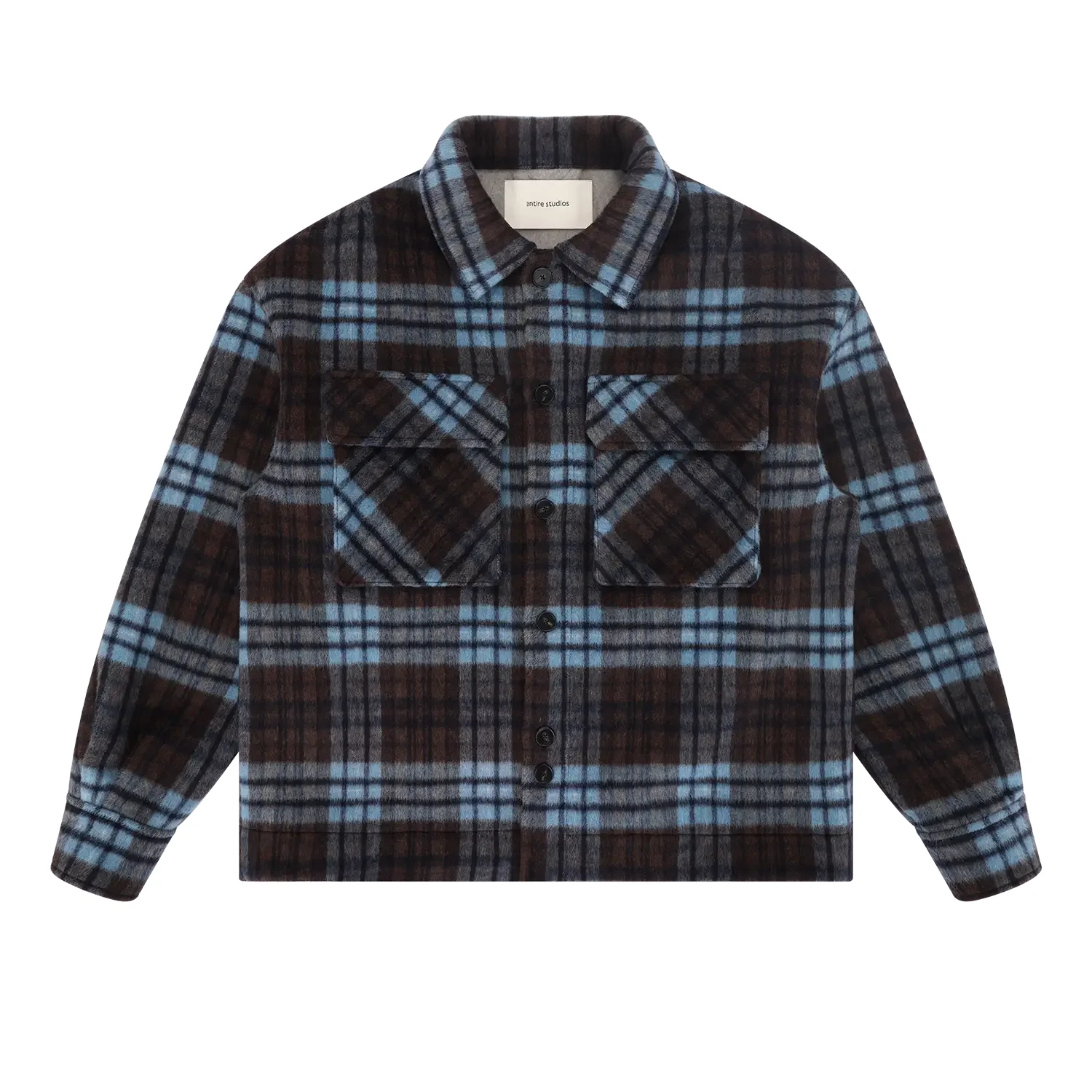 FJORD SHIRT BLUE CHECK - 1
