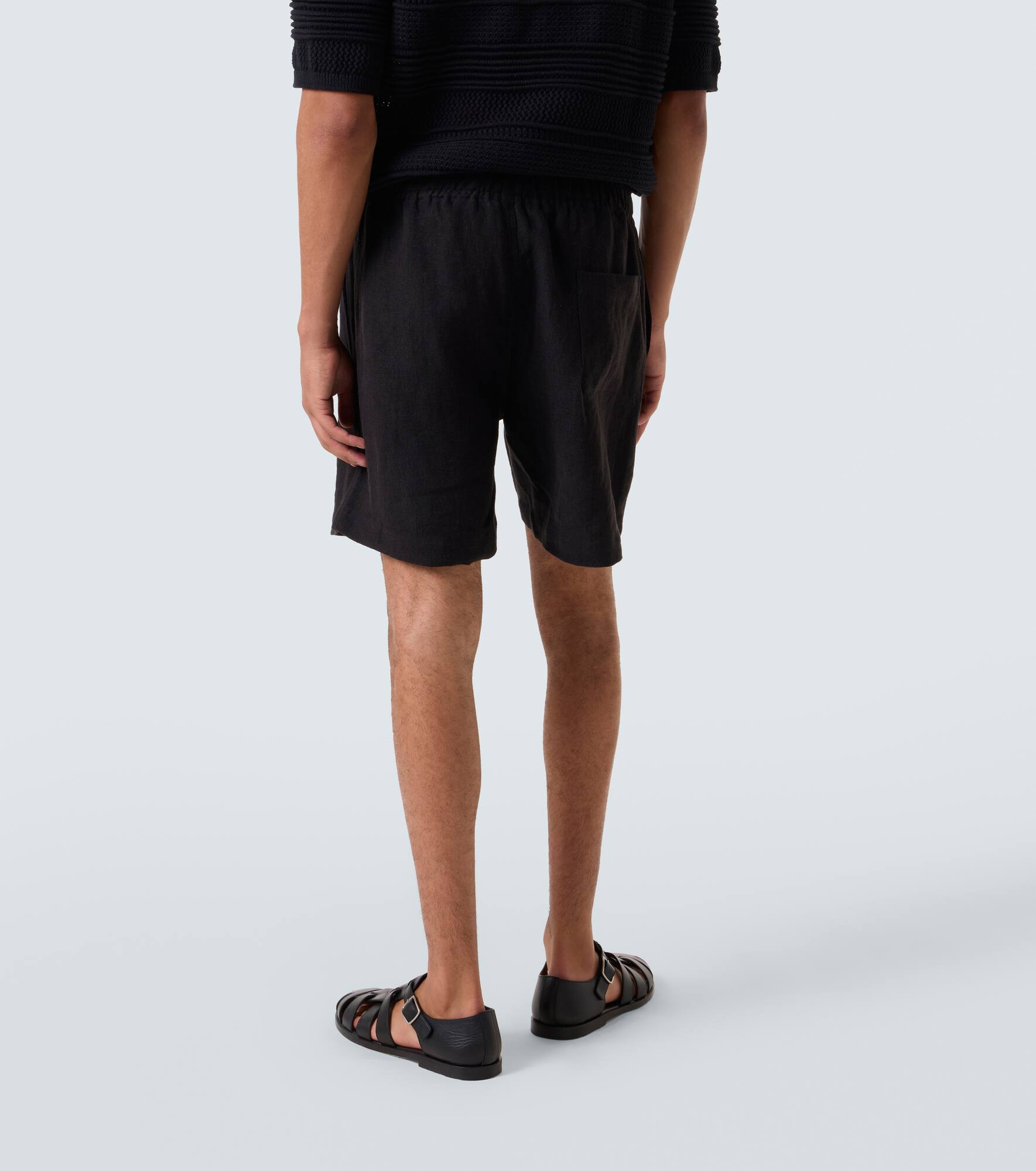 Linen shorts - 4