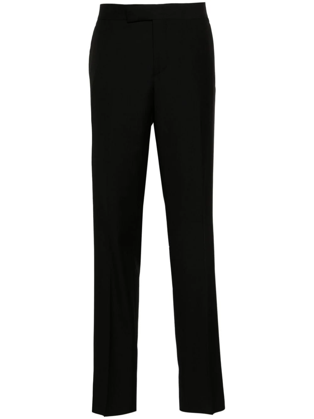 tapered wool trousers - 1